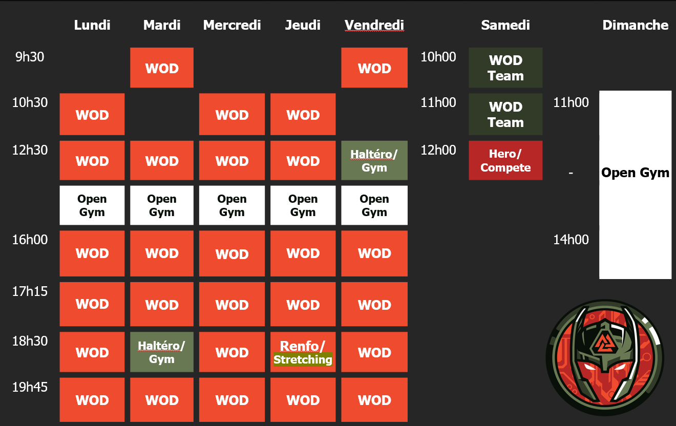 planning 26-27 Planning CrossFit Haekkun